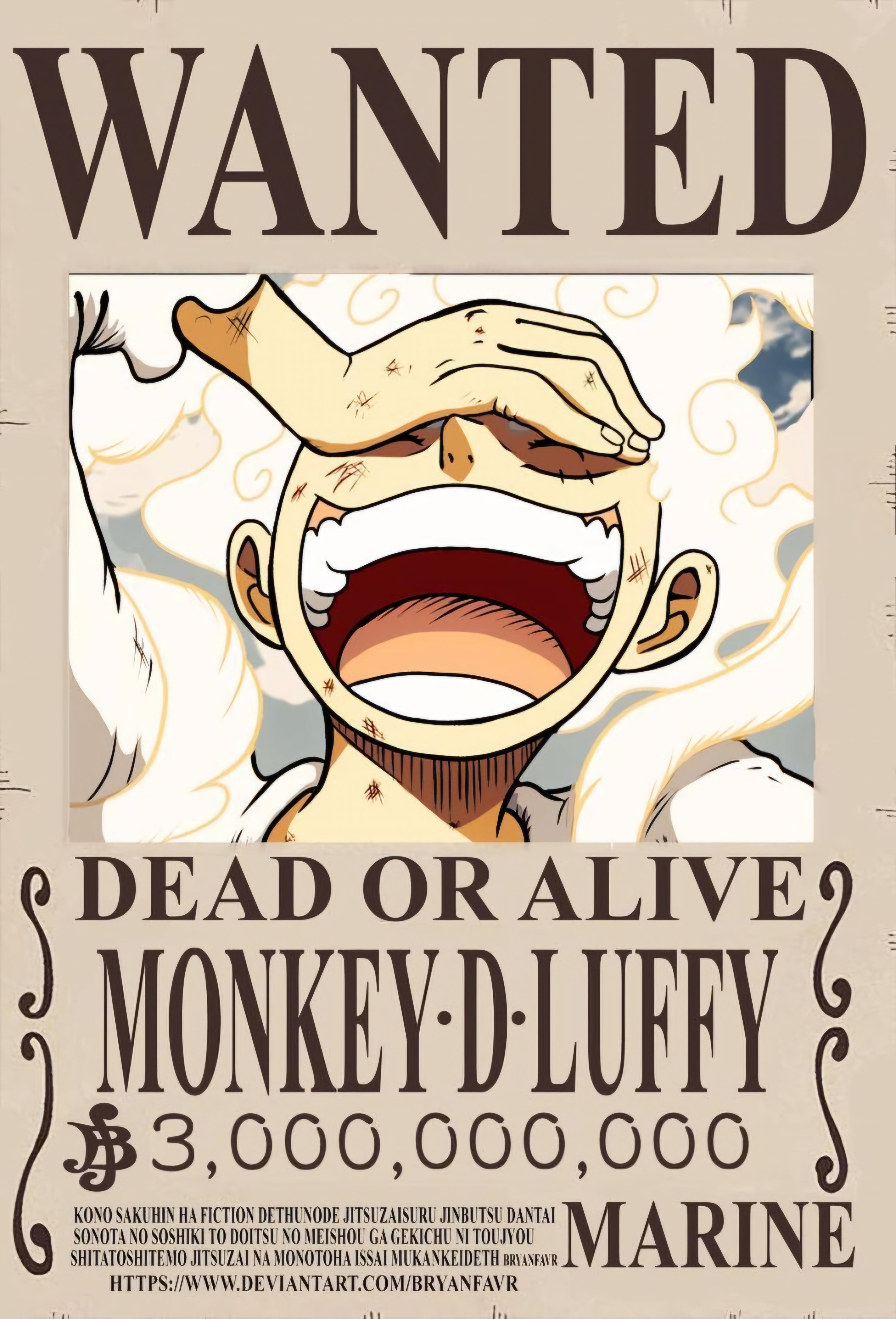 One Piece Anime Wanted Bounty Posters (Pack of 10) | Luffy's crew Collection Mugiwara/Strawhat Pirates Group